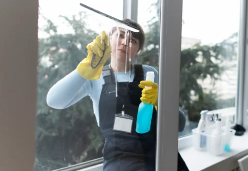 Nettoyage de vitres intérieures et extérieures à Échigey